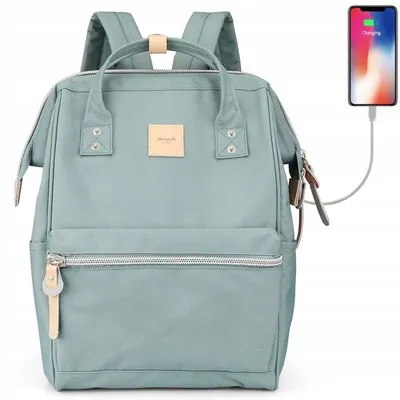 Obrázok produktu pre Himawari Sorrel HM1881 batoh na 13,3" notebook s USB zelený