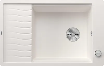 Immagine prodotto di BLANCO ELON XL 6 S-F, SILGRANIT® PuraDur®, bianco, reversibile, con telecomando di scarico, con accessori