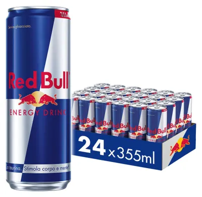 Immagine prodotto di Red Bull Energy Drink, 355 ml  (24 Lattine)