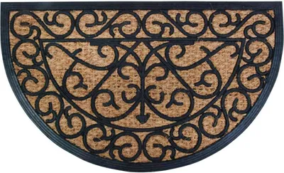 Produktbild von Esschert Design Türmatte Kokos/Gummi halbrund; RB07