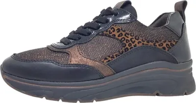 Produktbild von Tamaris M2372141 Women Lace-up sportlicher Schnürer Schwarz in Gr. 36