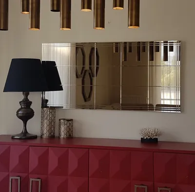 Produktbild von Skye Decor, NSTLA308y- NSTLA308yNOS, Silber, Wandspiegel, 62x130 cm, 100% MDF