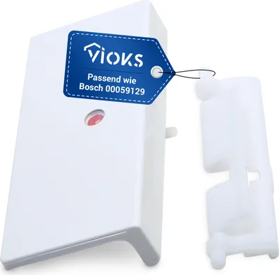 Produktbild von Handgriff passend wie Bosch Siemens 00059129 Türgriff Gefrierfach für Kühlschrank