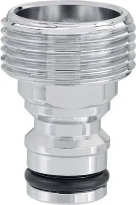 Produktbild von claber® Premium Anschluss aus verchromtem Messing