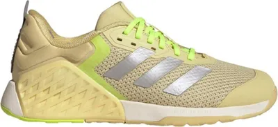 Produktbild von Frauen Adidas Dropset Trainer 3 Pulver gelb / Matte Silber / Lucid Zitrone Größe: 38 2/3