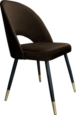 Obrázek produktu pro Hocker nízký ISKAR VELVET hnědý