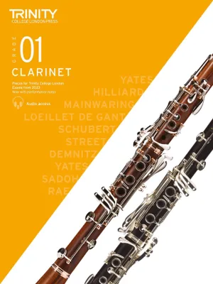 Produktbild von Trinity College London Clarinet Exam Pieces from 2023: Grade 1