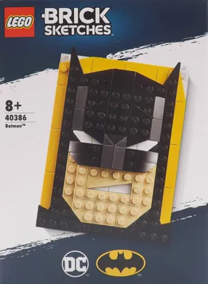Produktbild von LEGO Batman Brick Sketches 40386, Bausatz, 8 Jahr(e), Kunststoff, 115 Stück(e)