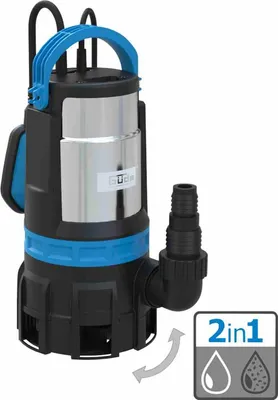 Produktbild von GÜDE Kombitauchpumpe Schmutzwasser Klarwasser Gartenpumpe GS 750.1 2in1 230V