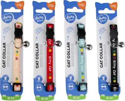 Productafbeelding van Duvo+ Kattenhalsband Kitty Cat Nylon 20-30cm / 10mm