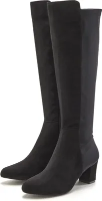 Produktbild von LASCANA Stiefel Stiefelette, Langer Stiefel schwarz Größe 36
