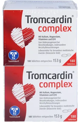 Produktbild von Tromcardin complex Tabletten bei Herzerkrankungen, 360 St. Tabletten