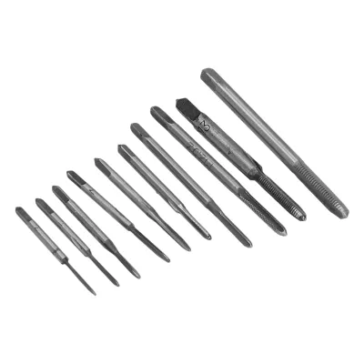 Imagen del producto de Micro brocas para roscar, juegos de brocas para roscar, brocas de precisión para roscar, brocas para roscar mini, brocas para roscar de acero rápido (HSS), brocas para roscar