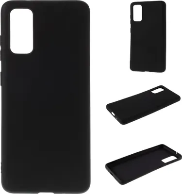 Immagine prodotto di Custodia per Samsung Galaxy S20 Custodia protettiva in silicone Cover Nero Opaco