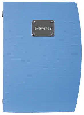 Obrázok produktu pre Securit MC-RCA4-BU Securit menu priečinok RIO MENU, DIN A4, modrý