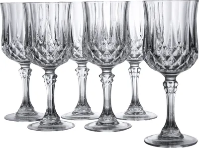 Produktbild von CreaTable, 23224, Longchamp Eclat Transparent, Weissweinkelch 6-tlg, Glas
