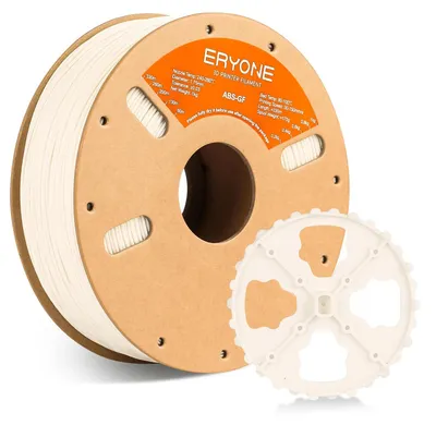 Obrázek produktu pro 3D tiskárny – Filament – ABS filament zesílený skelnými vlákny, průměr 1,75 mm, cívka 1 kg, barva: bílá
