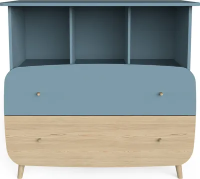 Image de Commode 2 tiroirs et 3 compartiments L96 cm - FIRMIANA