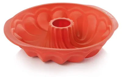 Gugelhupfform Ø 24 cm, Silikon, rot, 2,7 l