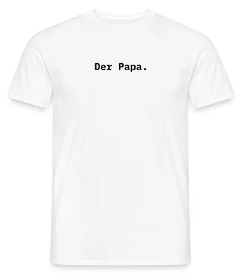 Produktbild von Spreadshirt Stromberg Der Papa Mit Bernd Stromberg Männer T-Shirt, XXL, Weiß