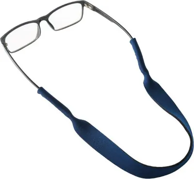 Obrázek produktu pro INF Neoprenový řemínek na plavecké brýle s bezpečným uchycením Modrý