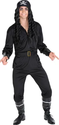 Produktbild von dressforfun® Herrenkostüm Pirat Stoppelbart