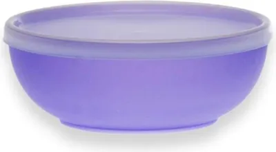 Obrázek produktu pro miska 0,6 l+víčko,matná d140x54mm, plast_EXTPLASTIMEX