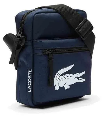 Productafbeelding van LACOSTE schouderriemen, heren, blauw