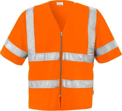 Produktbild von Fristads High Vis Weste Kl. 3 500 NV 100416, Farbe:warnschutz-orange, Größe:S/M