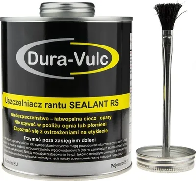 Obrázek produktu pro Dura-Vulc tmel na patky pneumatik 1l tmel na patky pneumatik Tmel RS se štětcem