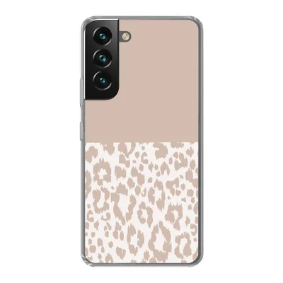 Produktbild von MuchoWow® Handyhülle Schutzhülle Hülle für Samsung Galaxy S22 Plus Panther Druck - Rosa - Tiere Silikon Softcase Handy Hülle - Schutzabdeckung