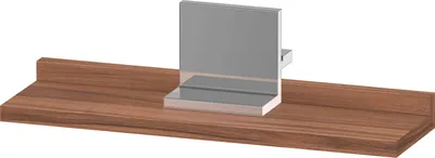 Image de Duravit Sivida tablette, support chromé, 400x115x35mm, SV7430010790000