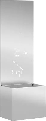 Immagine prodotto di Schermo per privacy in giardino Traforo Argento 50 x 150 cm