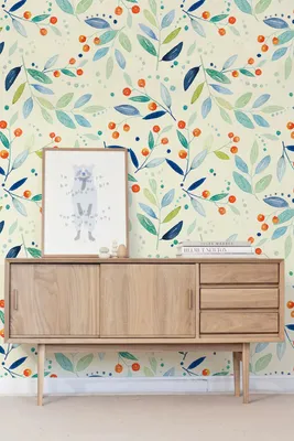 Produktbild von Coloray Fototapete 416x254 cm Latextapete Magicstick - Mountain Ash Floral.