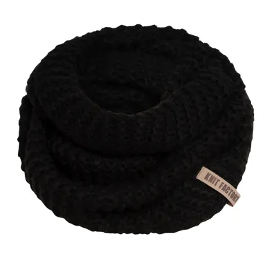 Produktbild von Knit Factory Alex Loop Schal - Schwarz