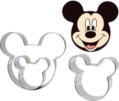 Obrázok produktu pre Vykrajovač mickey 3ks - Cakesicq