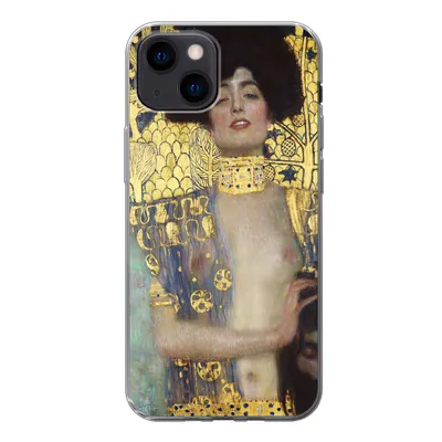 Produktbild von MuchoWow® Handyhülle Schutzhülle Hülle für iPhone 13 mini Judith - Gustav Klimt Silikon Softcase Handy Hülle - Softcase
