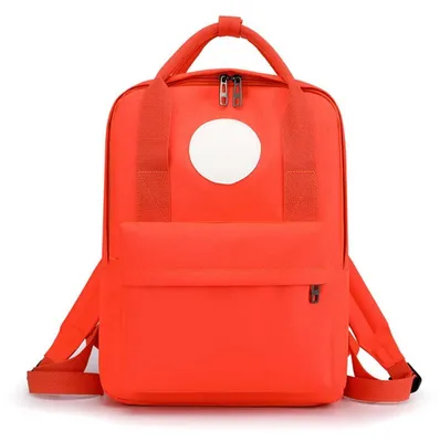 Produktbild von Kinderrucksack Schulranzen Jungen Mädchen Schultasche Jugendliche Outdoor Reise Daypacks Wasserdicht Orange L