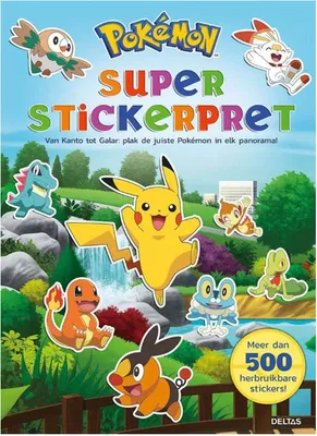 Produktbild von Pokemon Super Aufkleber Spaß