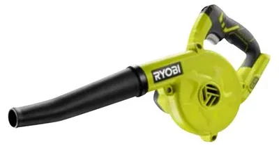 Produktbild von Ryobi R18TB-0, Handheld blower, 200 km/h, Schwarz, Grün, Blasen, Elektro, 96,5 dB