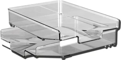 Produktbild von Einzelbriefablage für Schwenkflügler transparent Packung mit 3 Stück