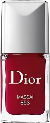 Obrázek produktu pro Dior Vernis, 10 ml, Červená, Massaï, Zbarvení, Posilující, Neprůhledný, Lesk