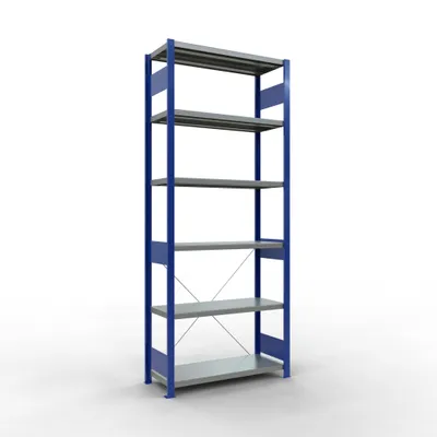 Produktbild von Stecksystem Grundregal - 2500x1000x400 mm, Typ 250kg