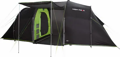 Produktbild von High Peak Tauris 4 - Camping - Tunnelzelt - 11,8 kg - Grün - Grau