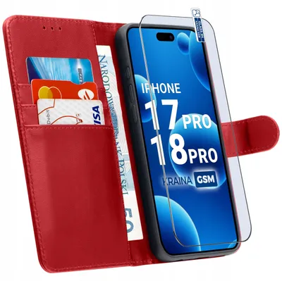 Obrázok produktu pre Obal na iPhone 17 Pro | 18 Pro s magnetickým zapínaním a sklom 9H