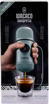 Produktbild von Katadyn Wacaco 1080 Nanopresso inkl. Schutzhülle - arctic blue