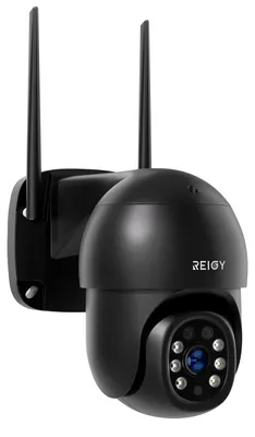 Imagen del producto de Cámara de seguridad exterior: 8MP, rotación de 355°, visión nocturna a color, resolución de 1920p