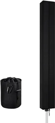 Immagine prodotto di Copertura per stendibiancheria resistente alle intemperie e ai raggi UV, robusta, nera, 180 cm