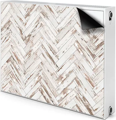 Obrázek produktu pro Magnetické panely Kryt radiátoru Kryt radiátoru 80x60 cm - Dřevěná podlaha