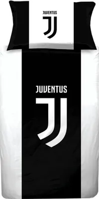 Obrázek produktu pro Juventus FC - Sada ložního prádla TA6456 (jednolůžko) (černá/bílá)